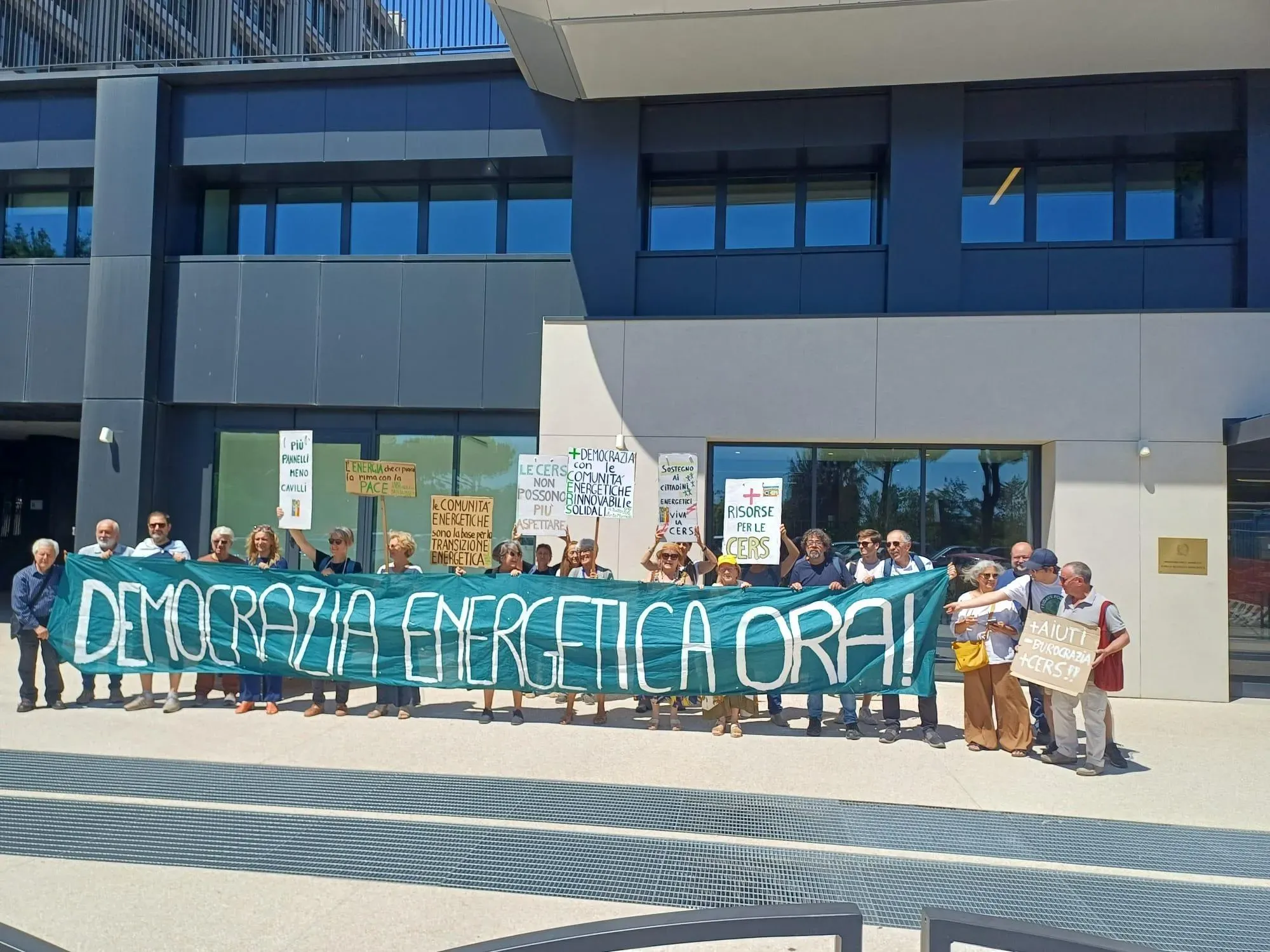 CERS, dopo il sit- in al MASE si apre il confronto con MASE e GSE. Il movimento “Servono risposte certe, La mobilitazione continua”