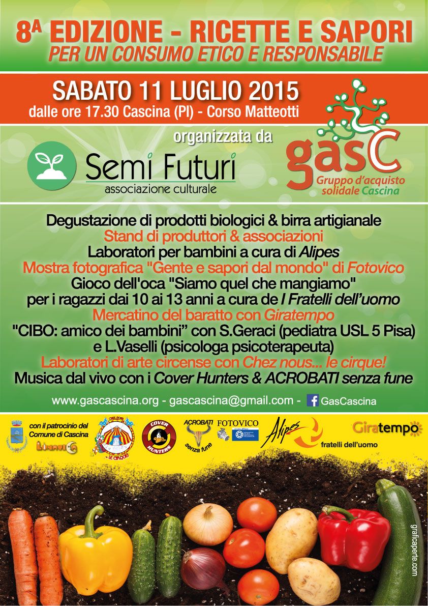 "Ricette e sapori" a Cascina (PI)