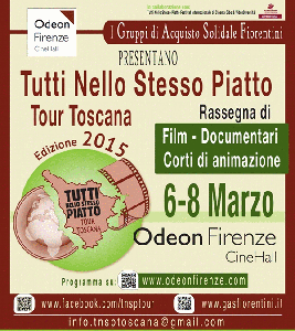 A Firenze la rassegna cinematografica "Tutti nello stesso piatto"