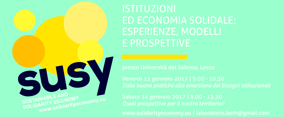 Istituzioni ed economia solidale
