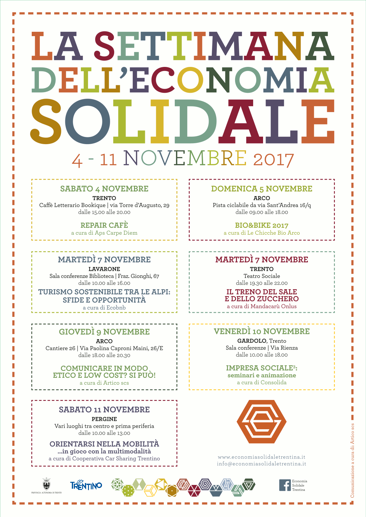 Settimana dell'economia solidale trentina 2017