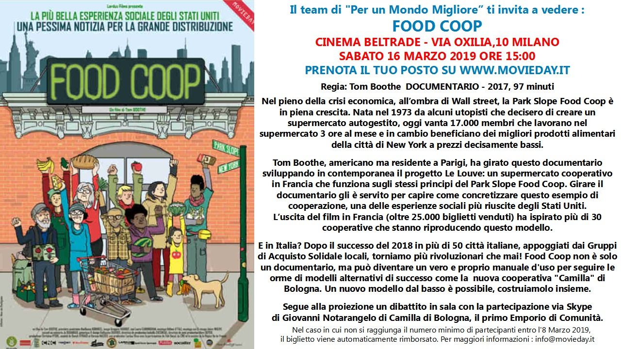 Food Coop a Milano