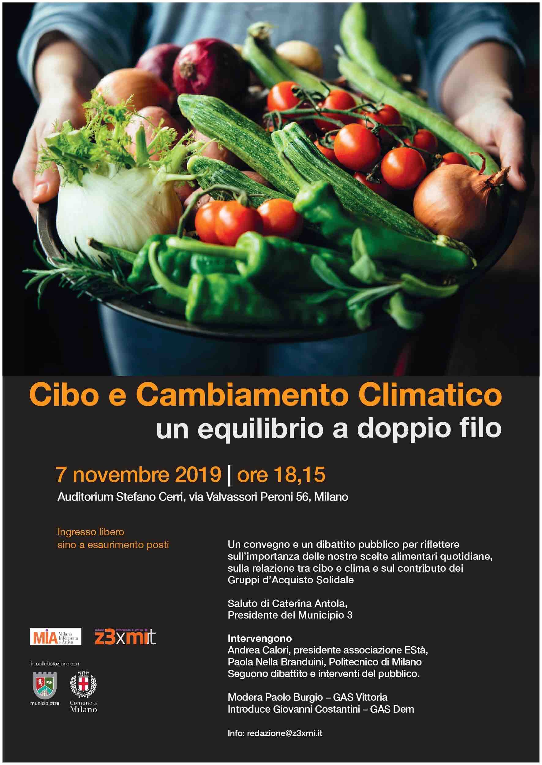 Cibo e cambiamento climatico