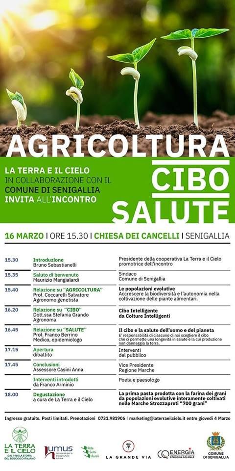Agricoltura, cibo, salute