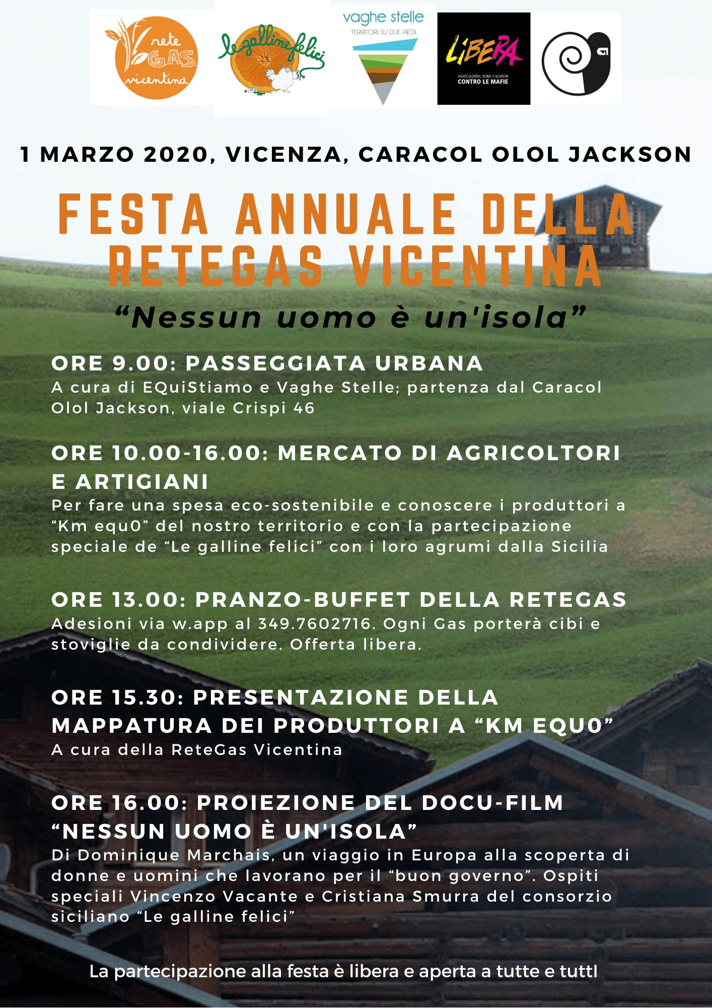 Festa annuale della Rete Gas Vicentina