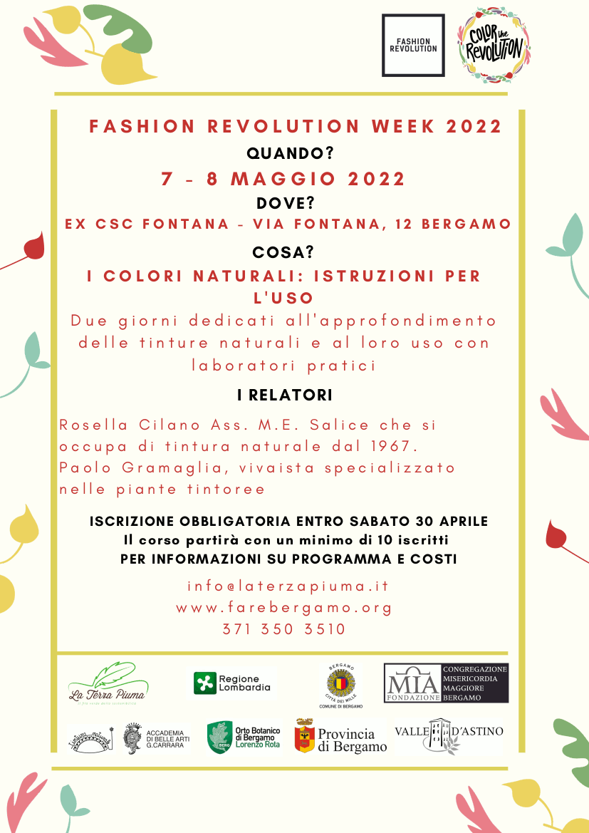 I colori naturali: istruzioni per l'uso