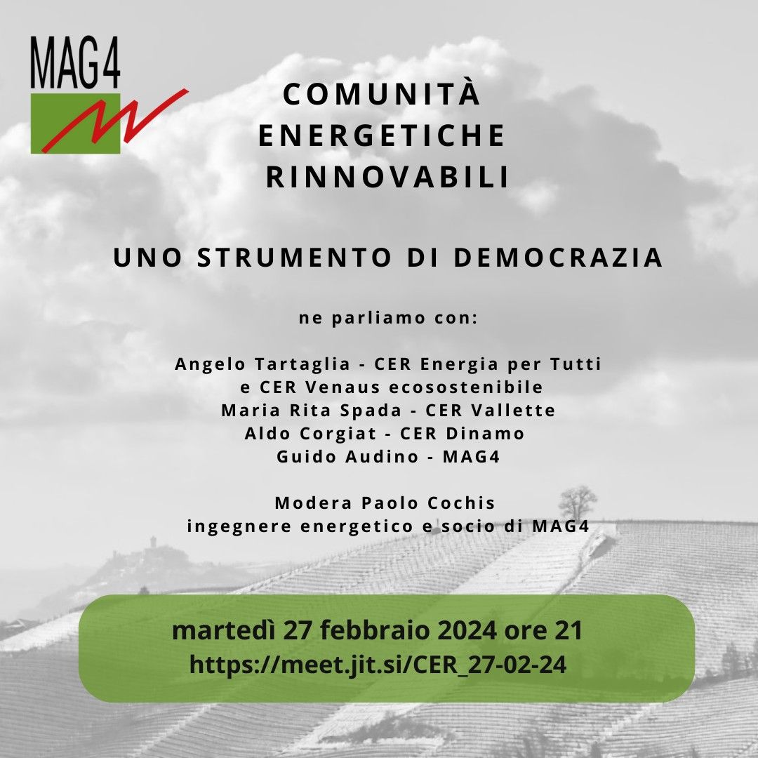 Comunità Energetiche Rinnovabili: uno strumento di democrazia