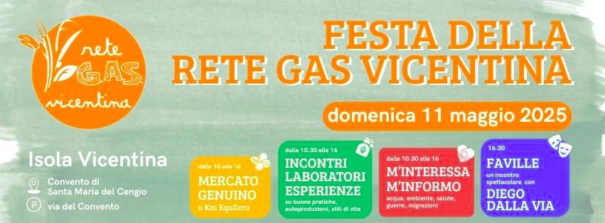 Festa della Rete Gas Vicentina 2025
