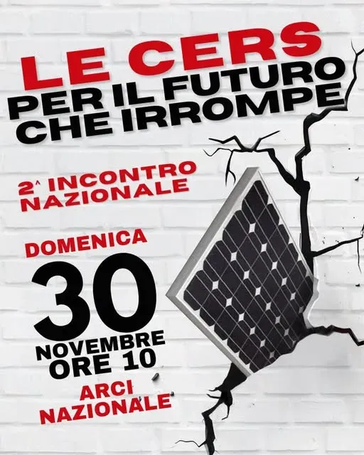 CERS per il futuro, secondo incontro nazionale