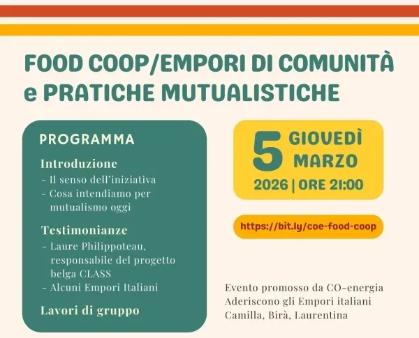 Empori di comunità e pratiche mutualistiche