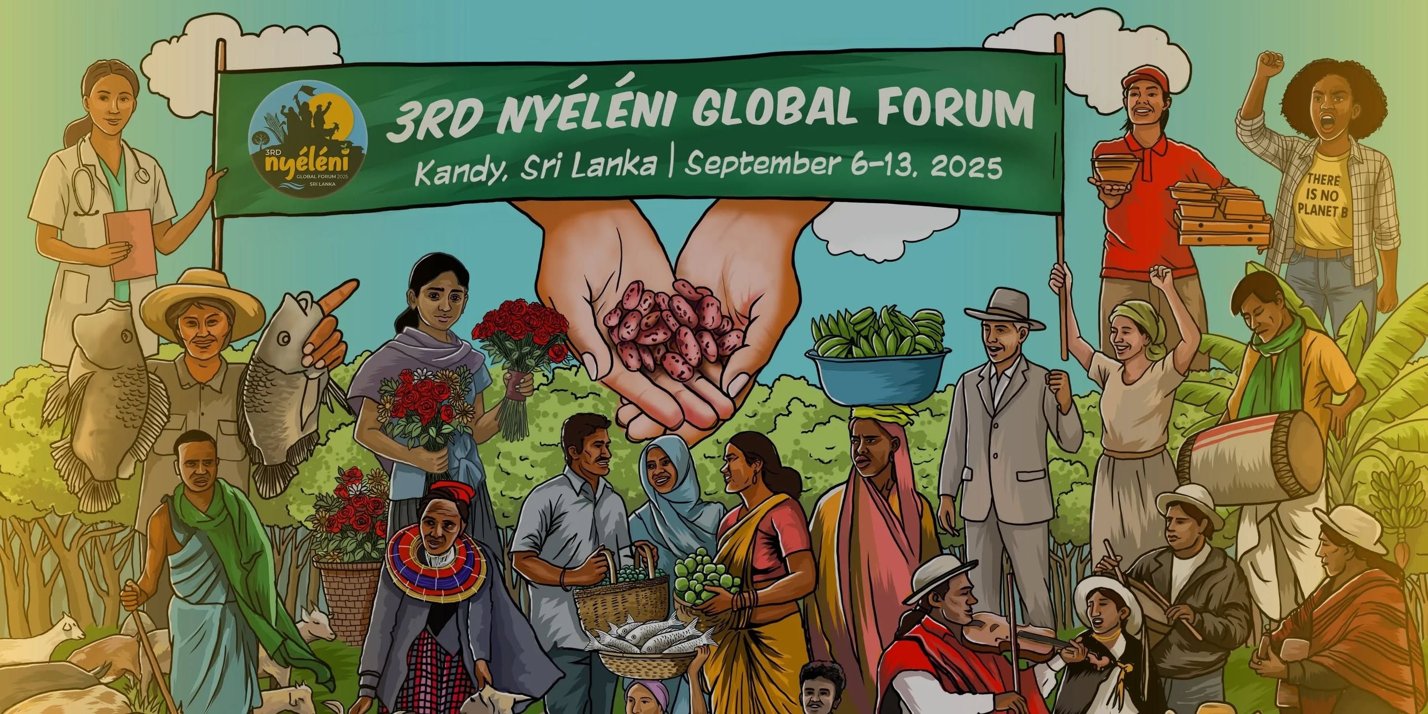 Webinar: il terzo forum globale sulla sovranità alimentare di Nyéléni 2025