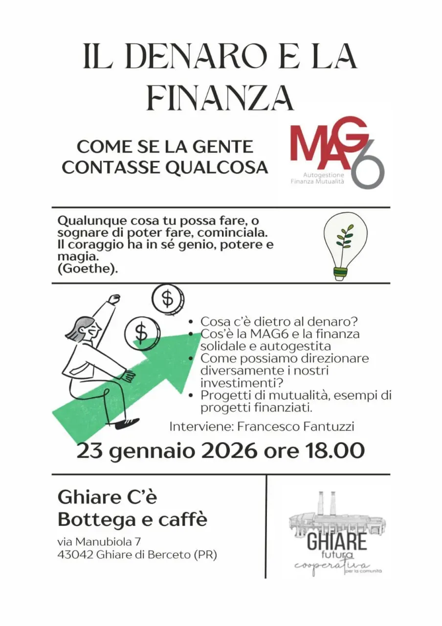 Il denaro e la finanza - come se la gente contasse qualcosa