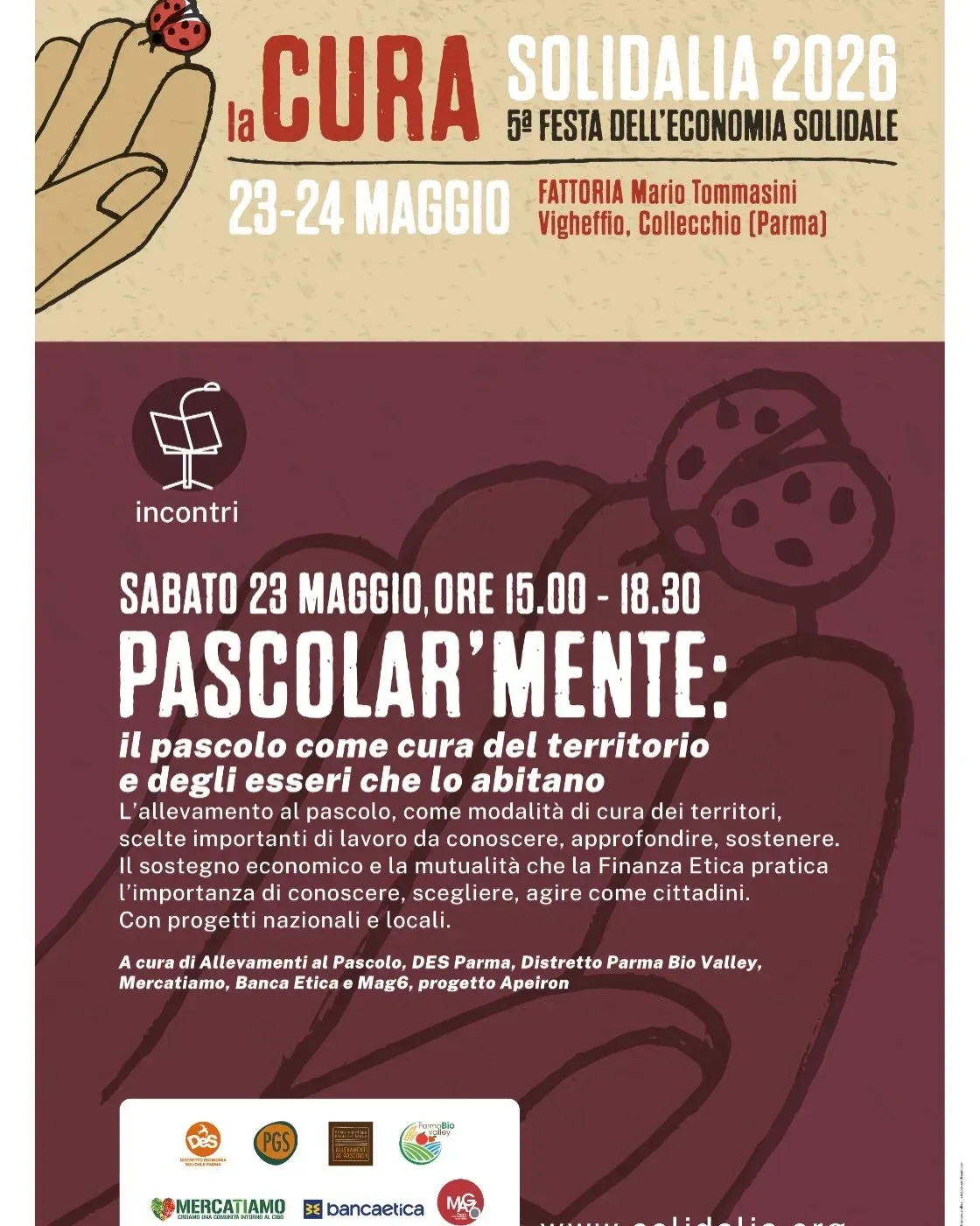 Pascolar'Mente. Il Pascolo come cura del territorio e degli esseri che lo abitano 
