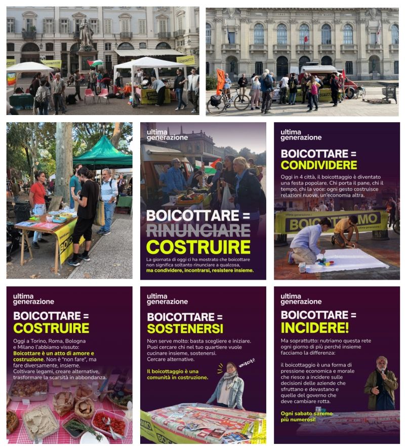 Banchetta e boicotta, quindi bancotta!