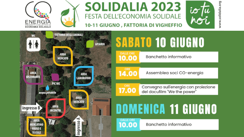 II Assemblea annuale di CO-energia 2023 a Solidalia