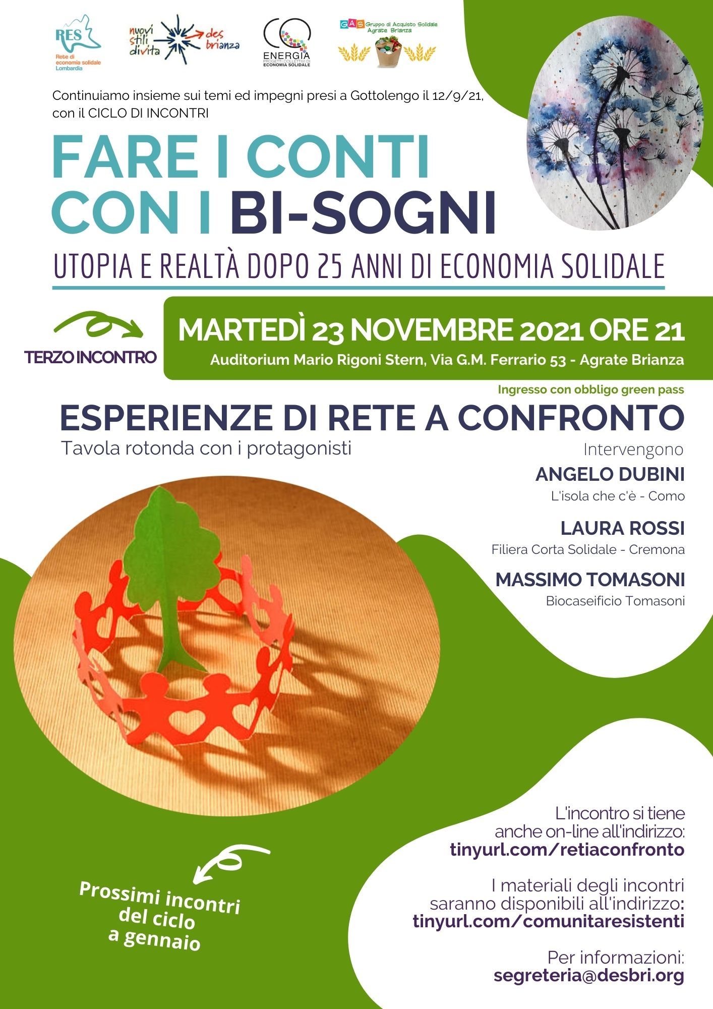 Tavola rotonda sull'economia solidale