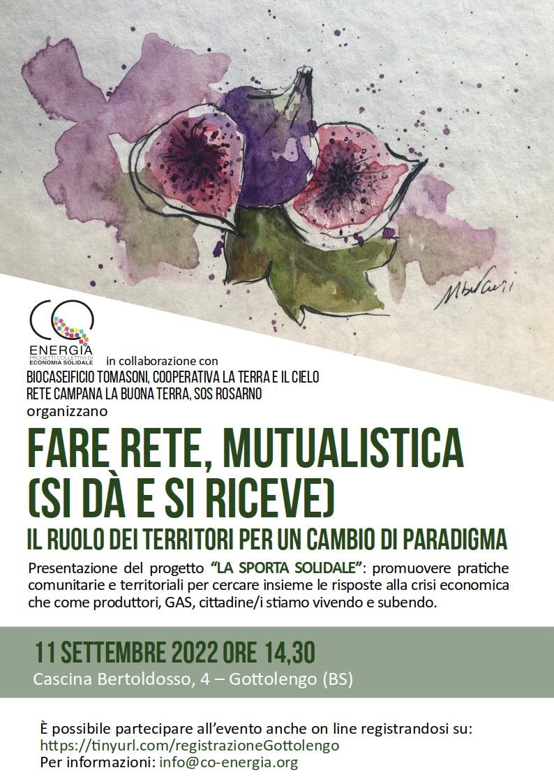 Presentazione del progetto "La Sporta Solidale"