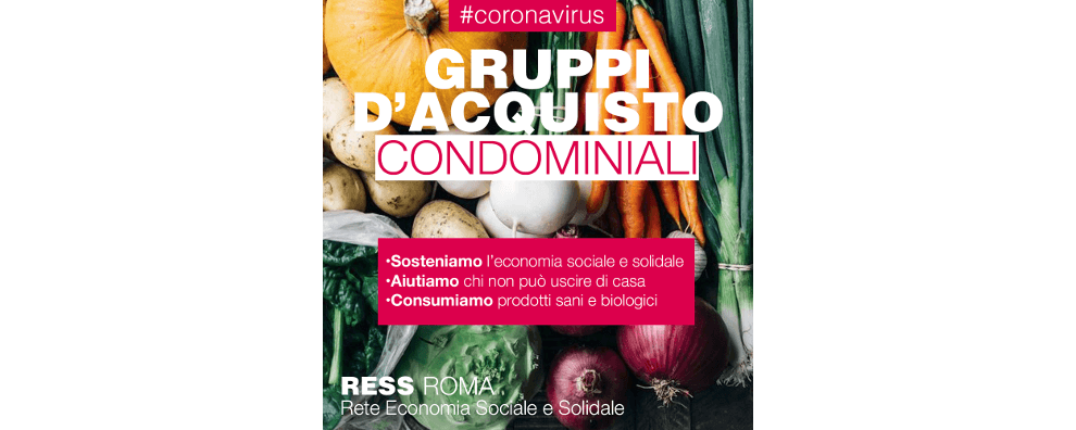 A Roma la spesa a casa con i Gruppi d'Acquisto Condominiali