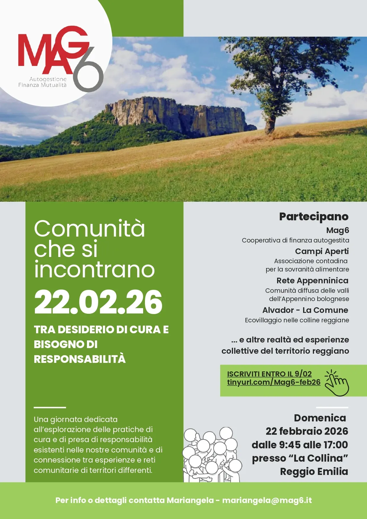 Comunità che si incontrano, tra desiderio di cura e bisogno di responsabilità