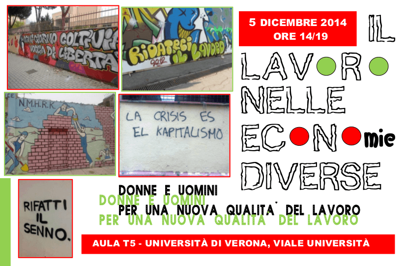 Incontro su "Il lavoro nelle economie diverse"