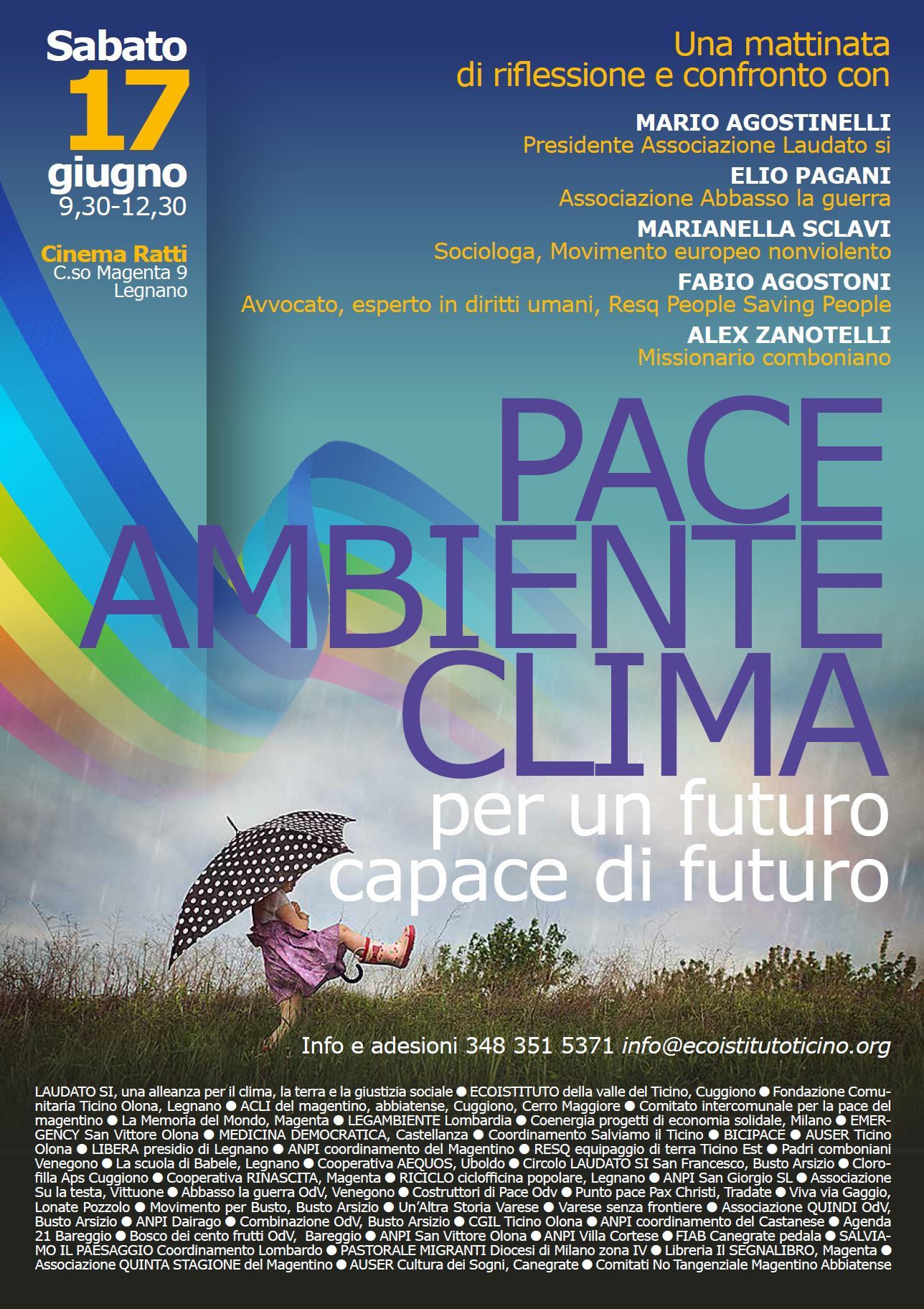 Pace, Ambiente, Clima. Per un futuro capace di futuro