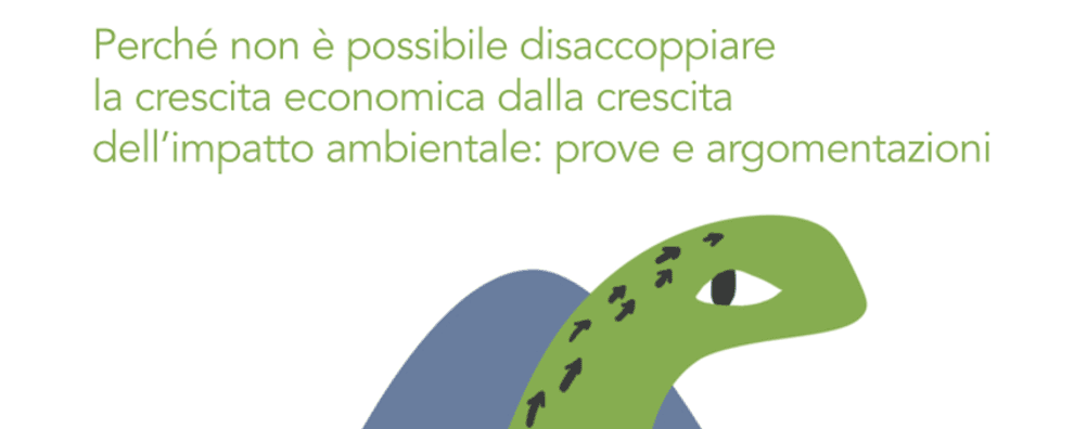 Il mito della crescita verde