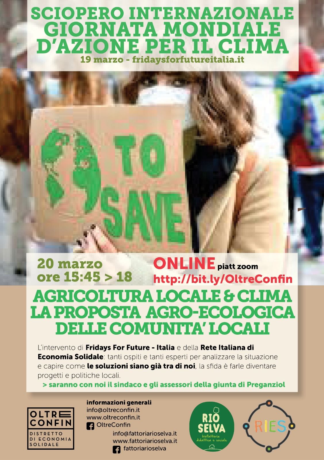 Una strategia per la PACT: agricoltura locale e clima