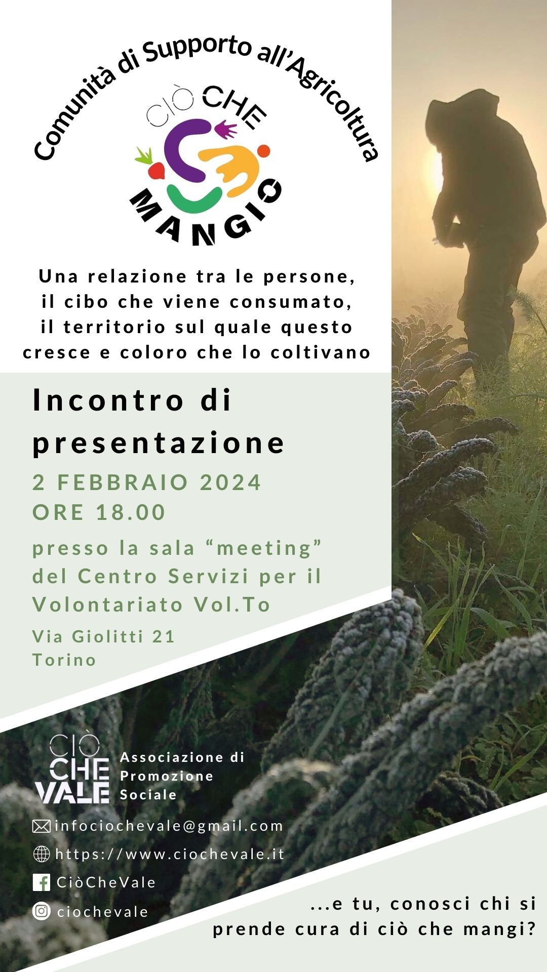 Presentazione CSA CioCheMangio