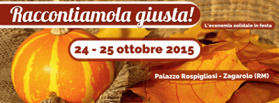 Torna a Zagarolo (RM) "Raccontiamola giusta!"