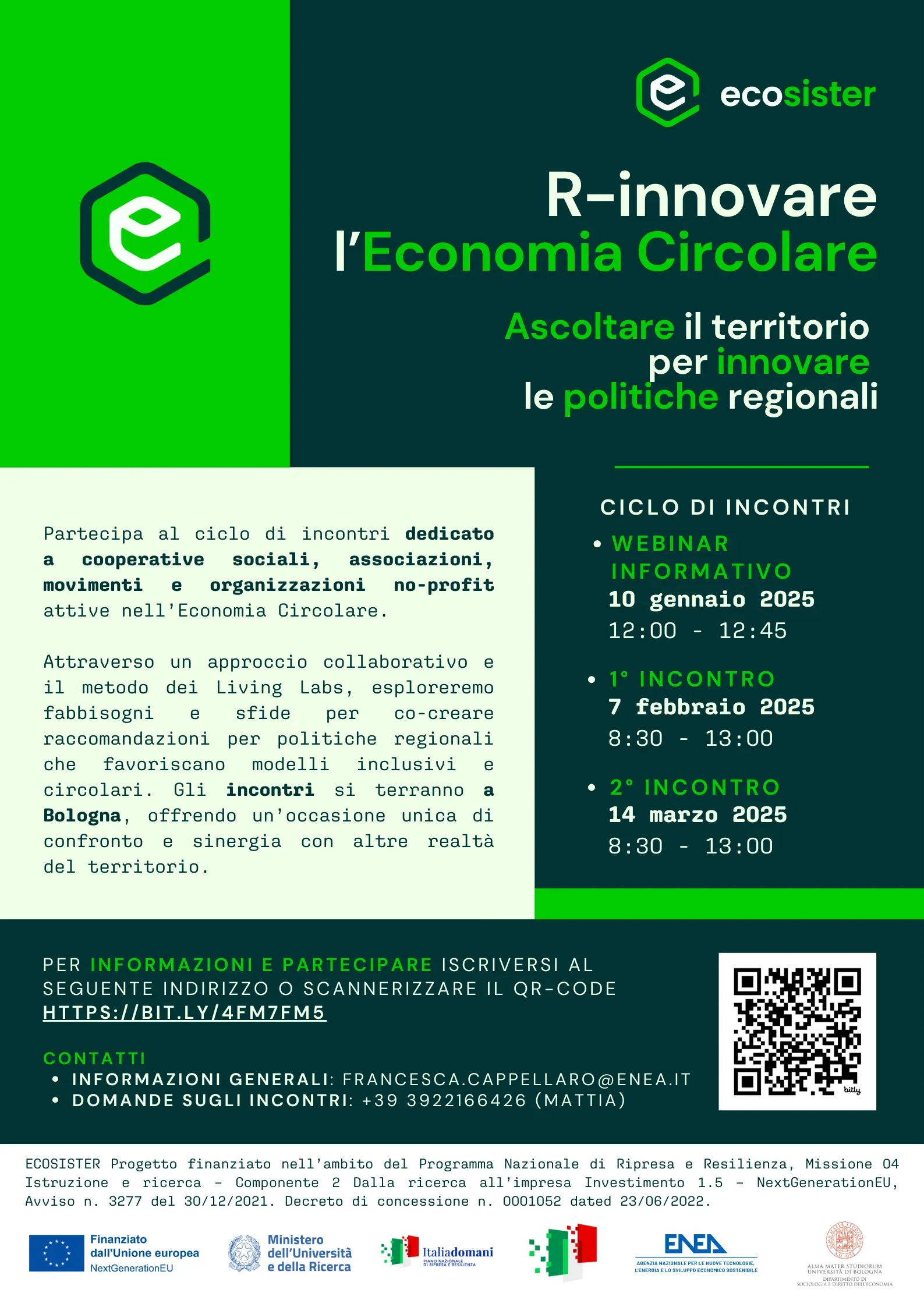 R-innovare l’Economia Circolare: ascoltare il territorio per innovare le politiche regionali
