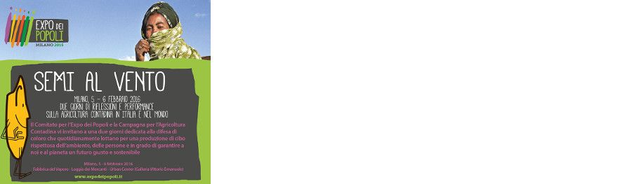Semi al vento: giornate di studio sulle agricolture contadine