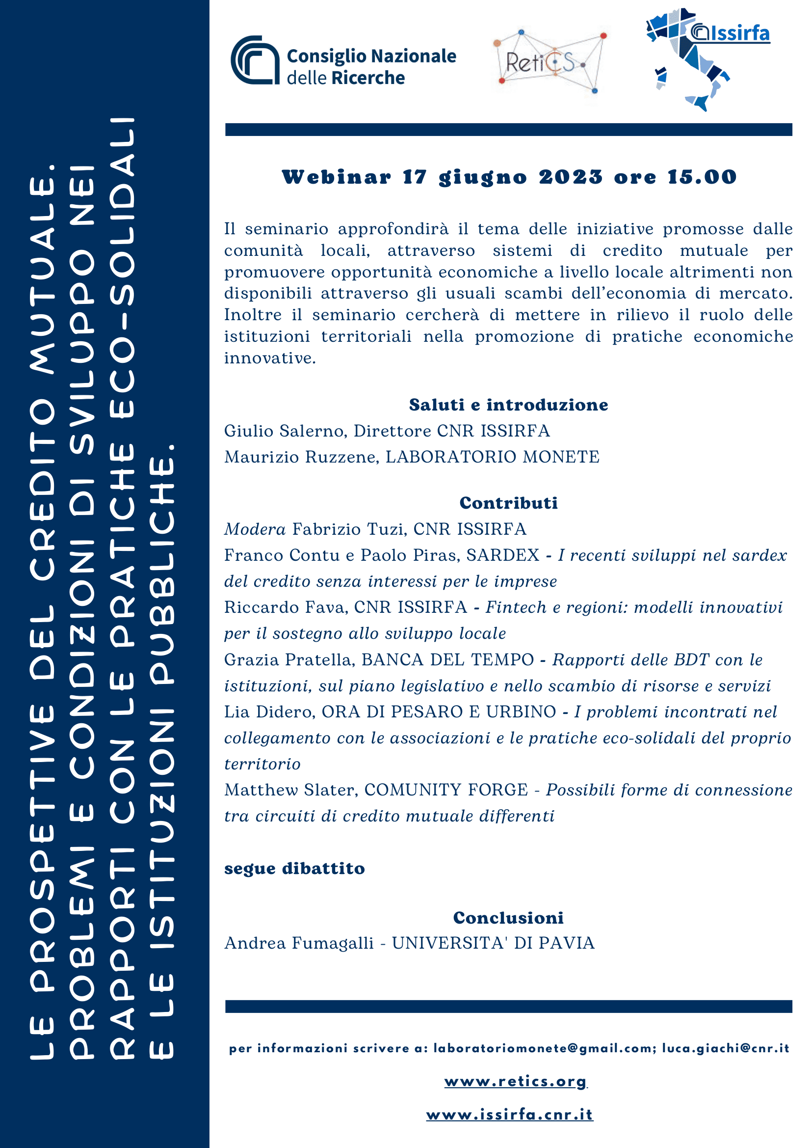 Le prospettive del credito mutuale