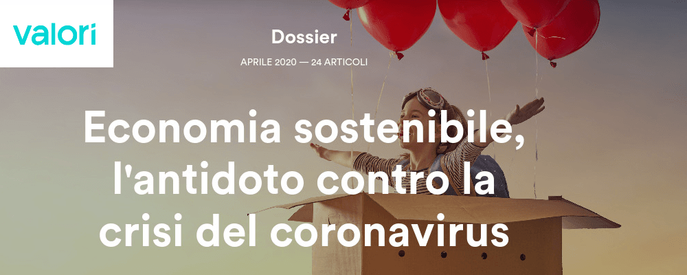 Economia sostenibile, l'antidoto contro la crisi del coronavirus
