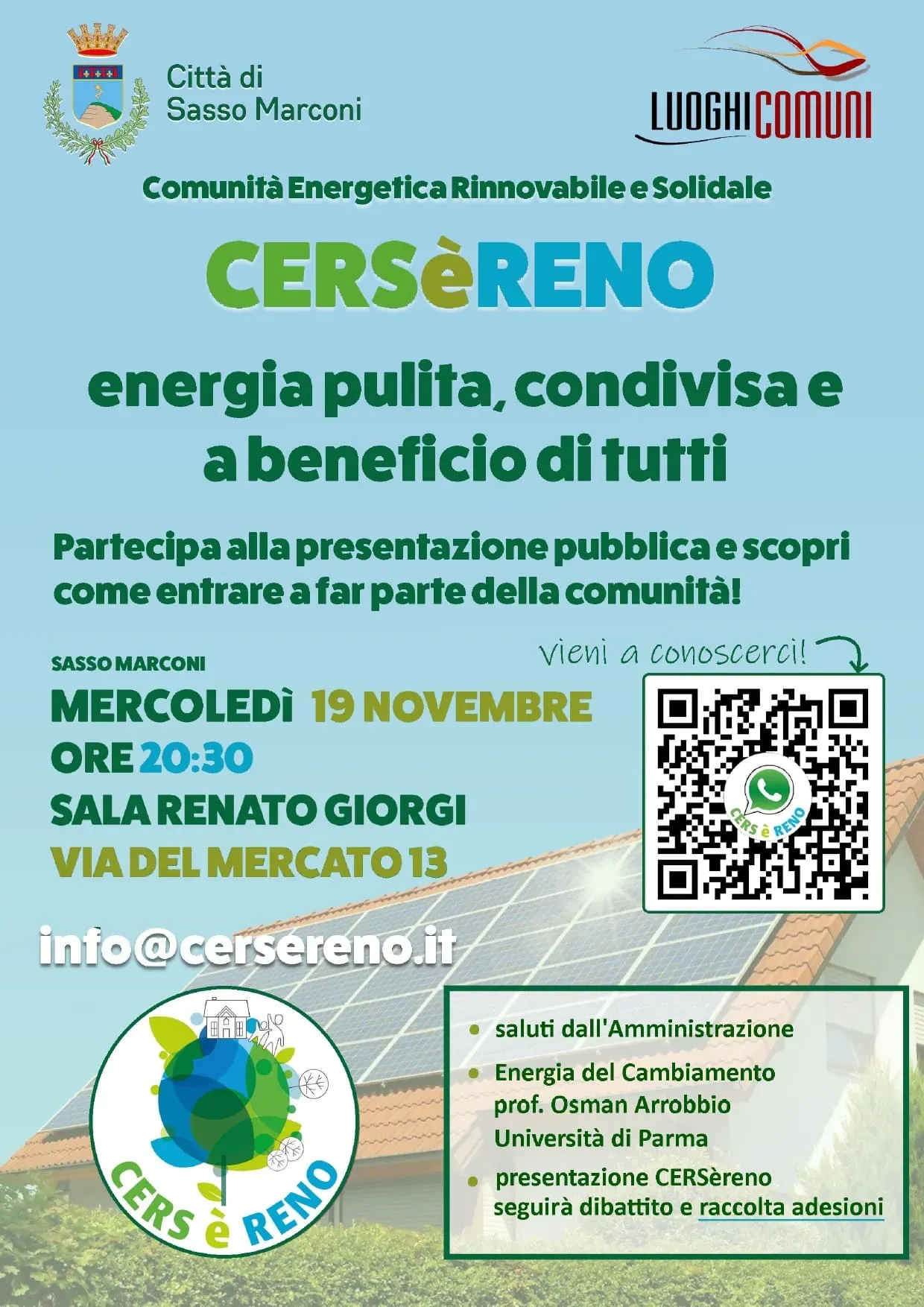 Presentazione pubblica CERSèRENO