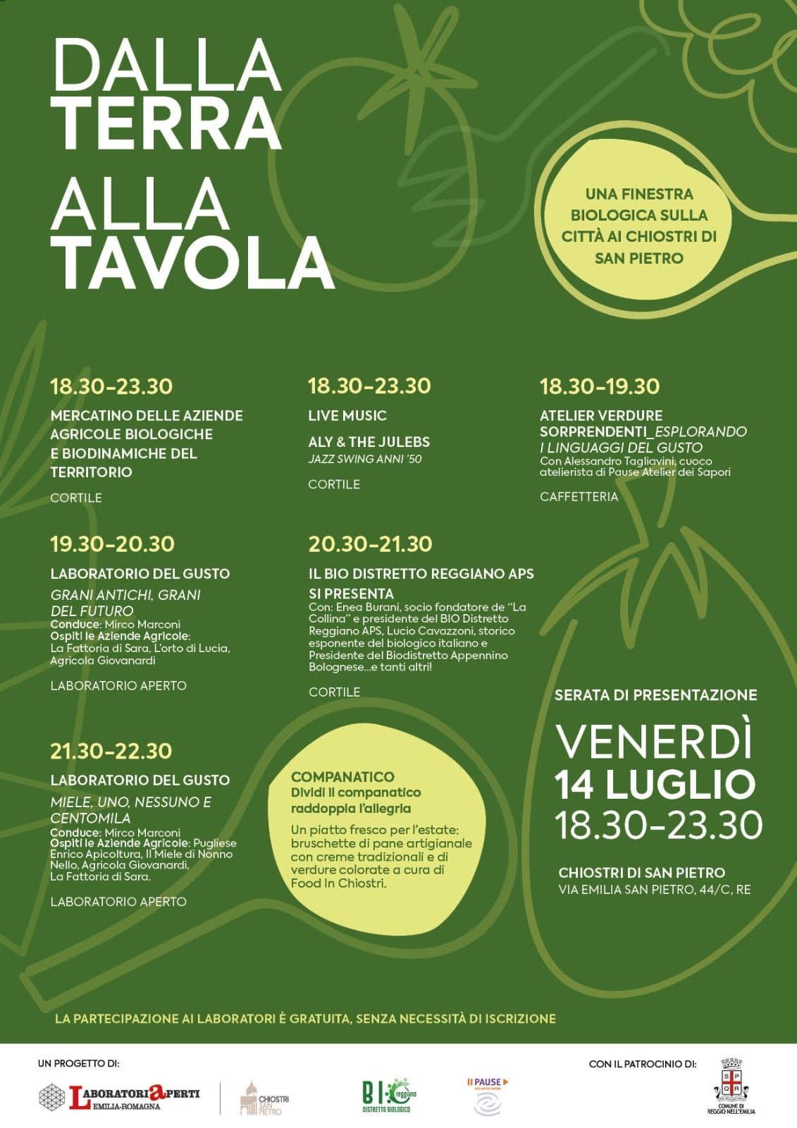 Dalla Terra alla tavola