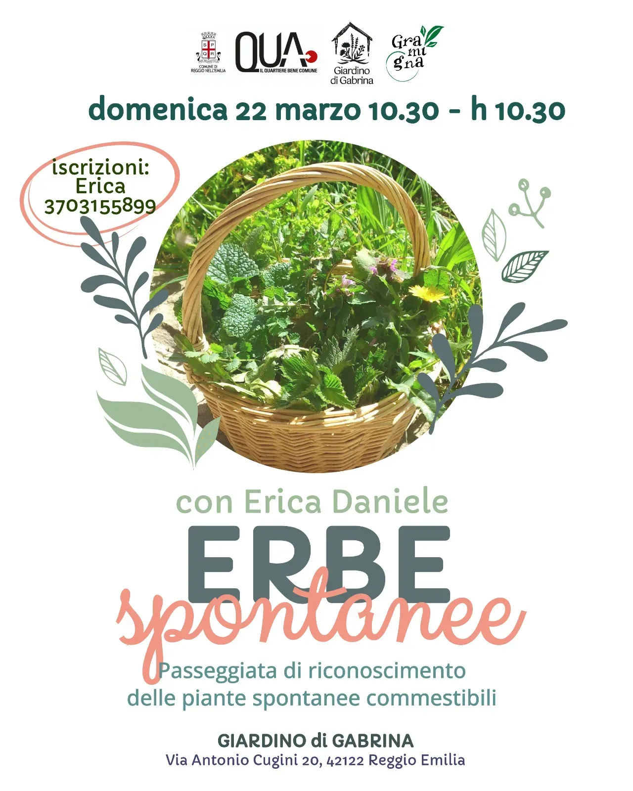 ERBE SPONTAEE con Erica Daniele