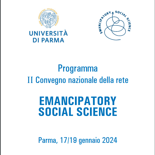 II Convegno Rete Emancipatory Social Science  'Anatomie del potere nel quotidiano'