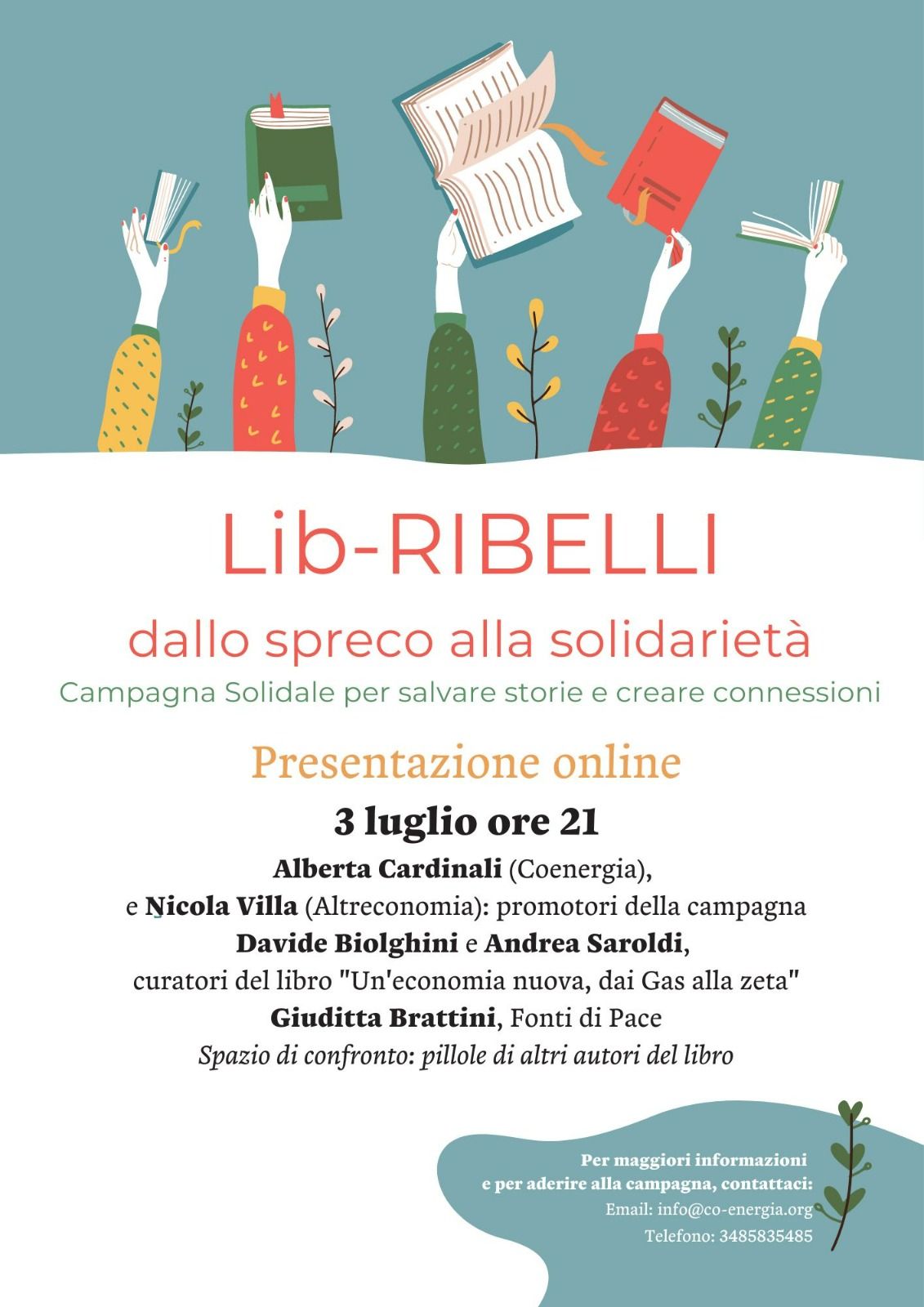 Presentazione on line della Campagna "Lib-ribelli: dallo spreco alla solidarietà"