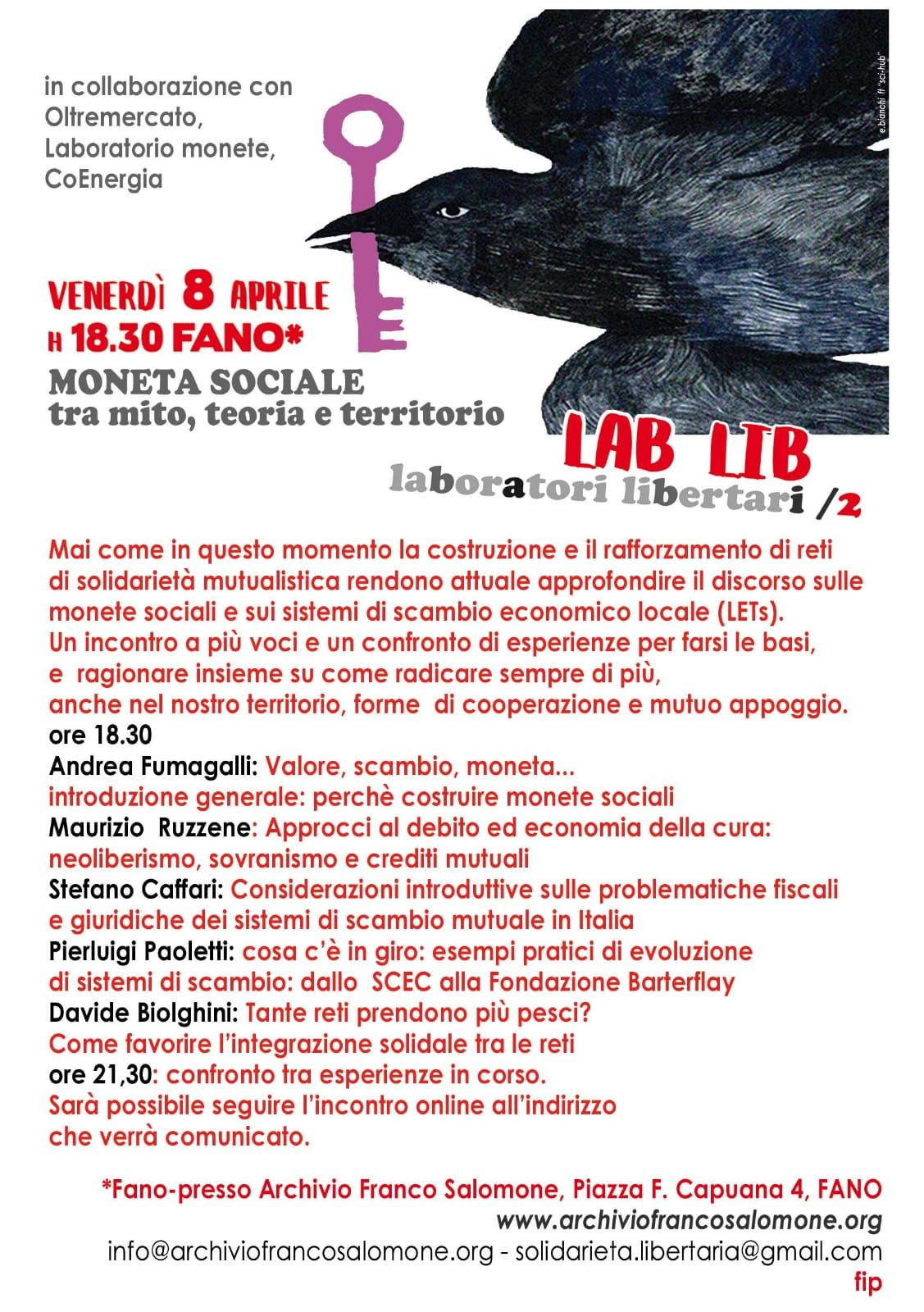 MONETA SOCIALE tra mito, teoria e territorio