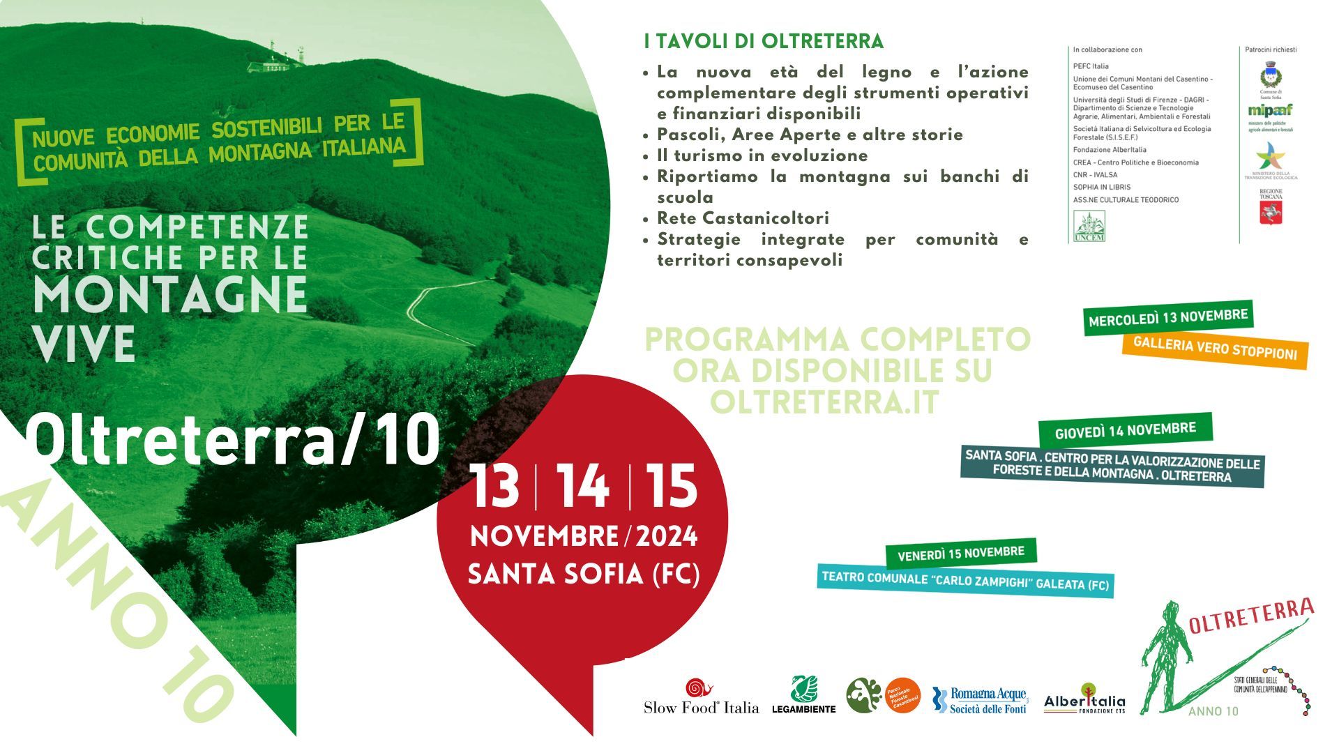 Inizia l'11ª edizione di Oltreterra