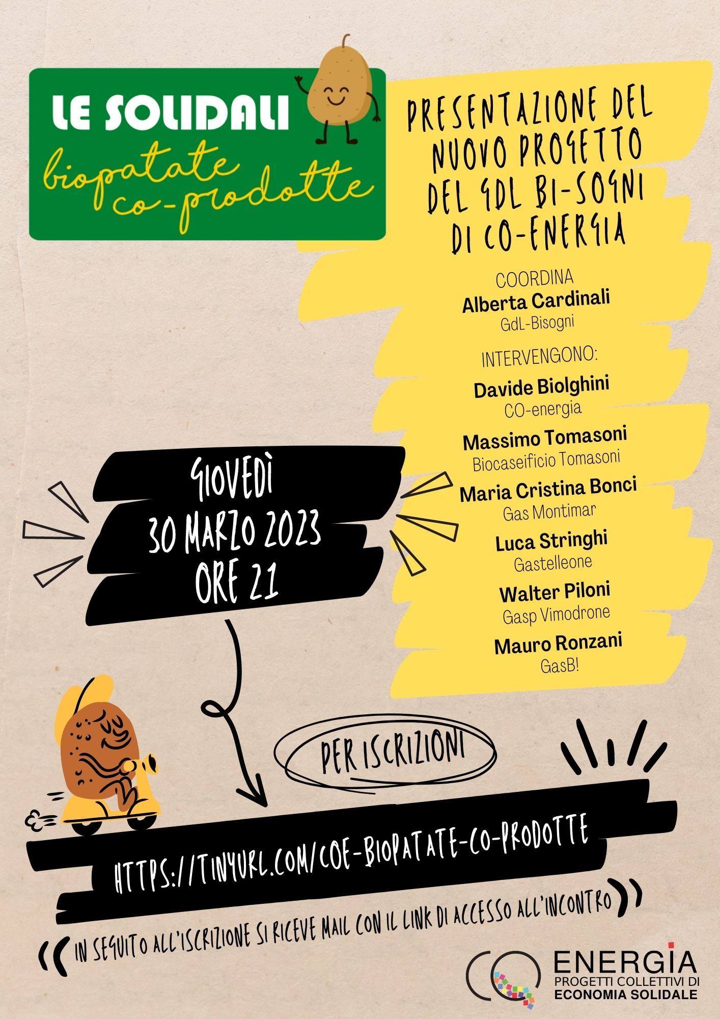 Le Solidali - bio patate co-prodotte