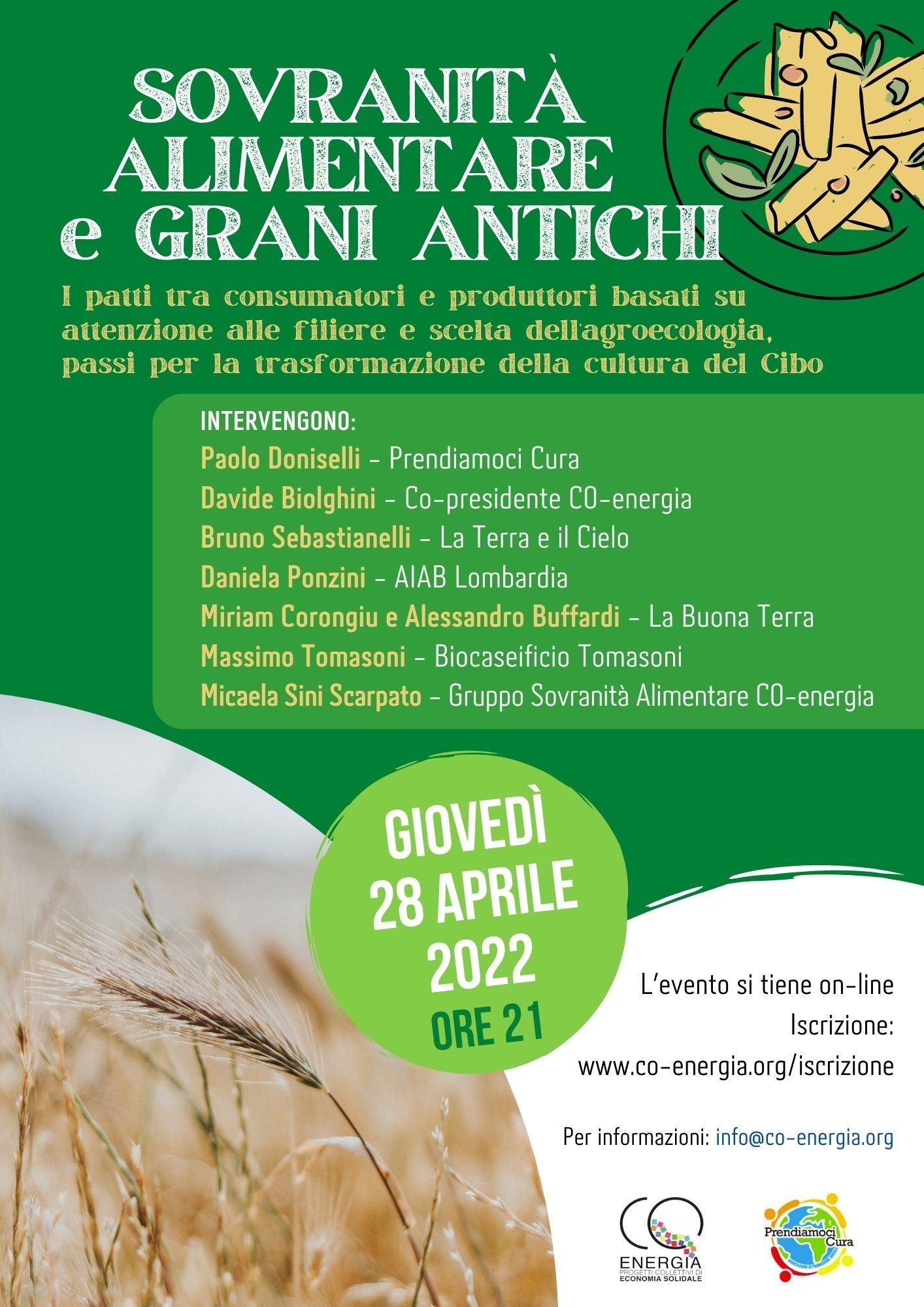 Sovranità alimentare e grani antichi