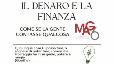 Il denaro e la finanza - come se la gente contasse qualcosa