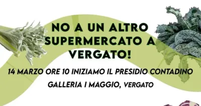 Presidio contro il nuovo supermercato di Vergato