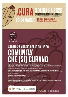 Solidalia 2026: comunità che (si) curano