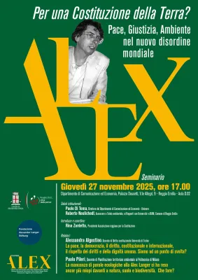 Per una Costituzione della Terra? Pace, Giustizia, Ambiente nel nuovo disordine mondiale