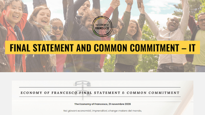 Dichiarazione finale dalla Economy of Francesco