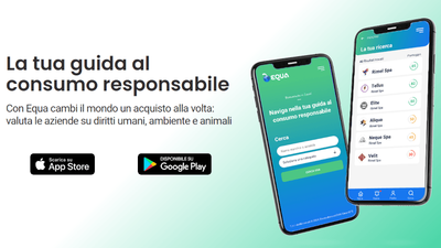 Equa, l’app per scegliere prodotti etici a basso impatto ambientale
