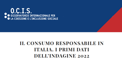 Il consumo responsabile in Italia, i primi dati dell’indagine 2022