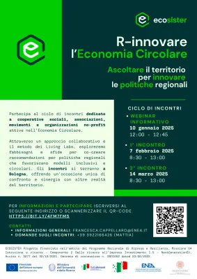 R-innovare l’Economia Circolare: ascoltare il territorio per innovare le politiche regionali